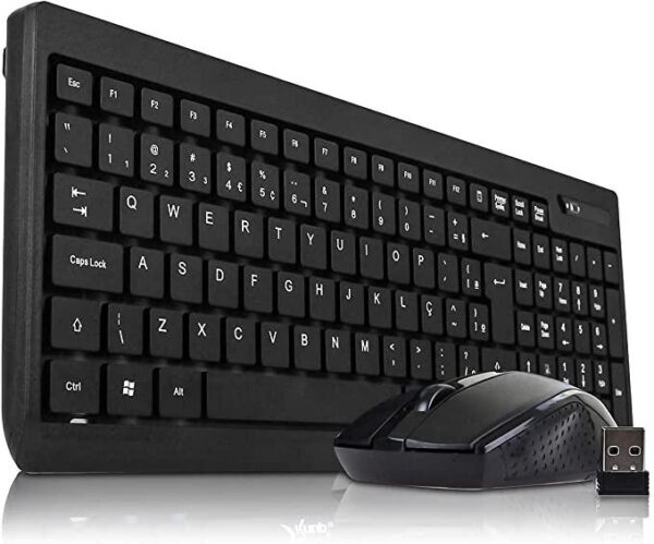 Teclado Sem Fio + Mouse KIT Wirelles